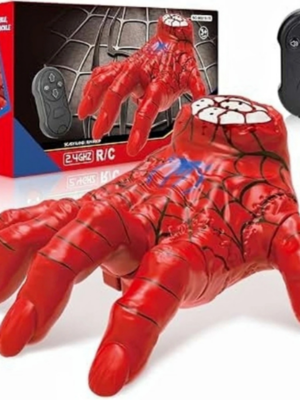 Spider-Man Crazy Amazing Red Remote-Controlled Hand Toy